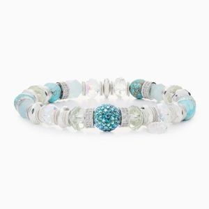 Hillberg and Berk Sparkle Ball Bracelet - Turquoise